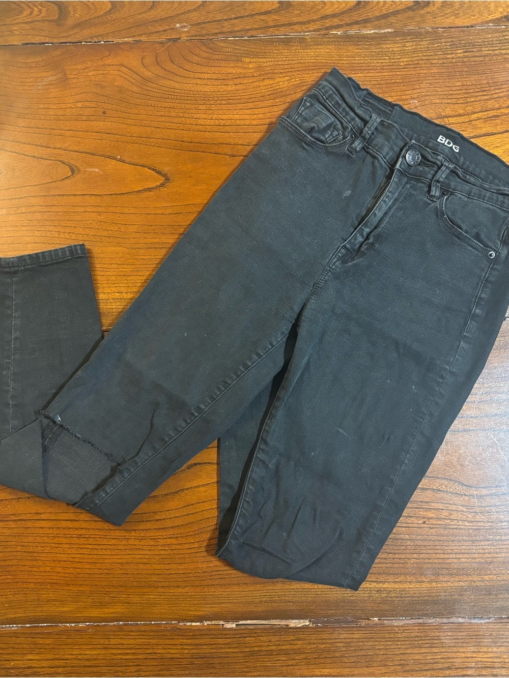 BDG Black Skinny Jeans